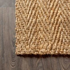 Espina Hand Woven Herringbone Chunky Jute Indoor Area Rug - JONATHAN Y -Home Decoration Shop GUEST 25e0d839 7716 4b3c 8b4a 14cde03144ac