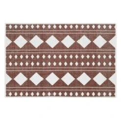 Sussexhome Diamond Collection Cotton Heavy Duty Low Pile Area Rug , 2' X 3' -Home Decoration Shop GUEST 2663ee4a 45ea 483f b509 e5621e37531c