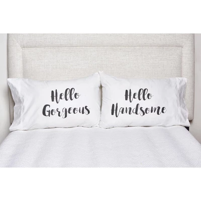 C&F Home 20" X 30" Hello Gorgeous/Handsome Pillowcase 3 C&F Home 20" X 30" Hello Gorgeous/Handsome Pillowcase