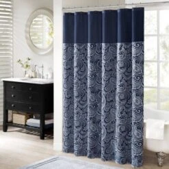 Paisley Jacquard Polyester Shower Curtain 15 Paisley Jacquard Polyester Shower Curtain -Home Decoration Shop GUEST 279de577 f73e 4791 8ef3 1ae1cf15d5e6