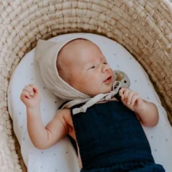 Ely's & Co. Baby Fitted Bassinet Sheet 100% Combed Jersey Cotton Grey And White Dottie Design 9 Ely's & Co. Baby Fitted Bassinet Sheet 100% Combed Jersey Cotton Grey And White Dottie Design -Home Decoration Shop GUEST 27da1ed6 fac6 4325 aba7 be9cf1f44653