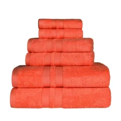 Cotton 6 Piece Bath Towel Set, Plush And Quick Drying, Classic Ionic Jacquard Border And Embroidered Trim By Blue Nile Mills 24 Cotton 6 Piece Bath Towel Set, Plush And Quick Drying, Classic Ionic Jacquard Border And Embroidered Trim By Blue Nile Mills -Home Decoration Shop GUEST 2839e176 0a1c 42c2 8f8f f870af7f0562
