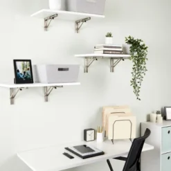 Built Industrial 2 Pack Folding L Wall Shelf Bracket, 10 Inch Collapsible Hardware With Locking Hinge For Garage Shelves, Holds 120lbs 12 Built Industrial 2 Pack Folding L Wall Shelf Bracket, 10 Inch Collapsible Hardware With Locking Hinge For Garage Shelves, Holds 120lbs -Home Decoration Shop GUEST 287cb2e8 070c 48d4 bea1 4033a2fb6480