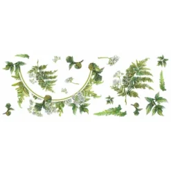 Fern Peel And Stick Decal With Circle Mirror - RoomMates 8 Fern Peel And Stick Decal With Circle Mirror - RoomMates -Home Decoration Shop GUEST 2cc7a5ec 3c93 42c7 a509 a6abb2781852