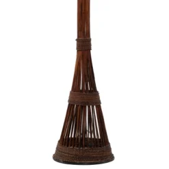 Traditional Bamboo Floor Lamp Brown - Olivia & May -Home Decoration Shop GUEST 2de59f0b 01c5 4074 b335 7bba3487ad44