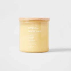 Wellness Jar Citrus And White Oak Candle Yellow - Threshold™ -Home Decoration Shop GUEST 2ed91f4f 6994 434b 8b99 5124507b0825