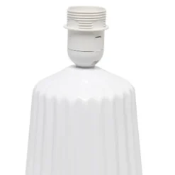 Pleated Base Table Lamp Off-White - Simple Designs -Home Decoration Shop GUEST 30589705 9592 42bc b6c2 d36af6d513db