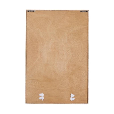 Wood Sign Ocean Wall Decor With Knotted Ropes Blue - Olivia & May 6 Wood Sign Ocean Wall Decor With Knotted Ropes Blue - Olivia & May - Image 4