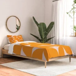 June Journal Mid Century Mod Geometrics 100% Cotton Comforter Set - Deny Designs