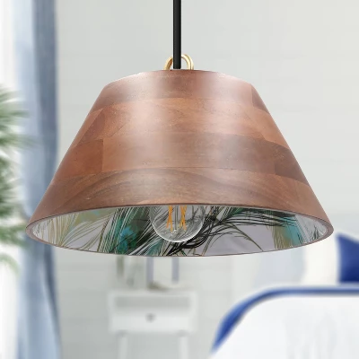 13" Nomad Wooden Pendant - River Of Goods 4 13" Nomad Wooden Pendant - River Of Goods - Image 2