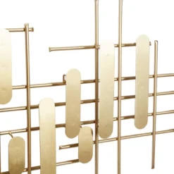 Metal Geometric Narrow Stripes Wall Decor Gold - CosmoLiving By Cosmopolitan -Home Decoration Shop GUEST 3410a444 11dc 476e 8b39 347708b67581