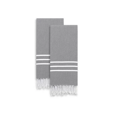 Set Of 2 Alara Pestemal Hand/Guest Towels - Linum Home Textiles 6 Set Of 2 Alara Pestemal Hand/Guest Towels - Linum Home Textiles - Image 4