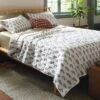 Voile Woodblock Printed Quilt Ivory - Threshold™ -Home Decoration Shop GUEST 344c4986 314e 4ab8 bfb0 0a61c564f52d