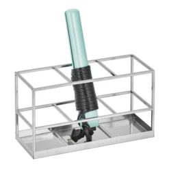 MDesign Steel Bathroom Countertop Hair Care Storage Organizer Basket -Home Decoration Shop GUEST 370b8e3f aec0 40a7 95aa cc823615ee3c