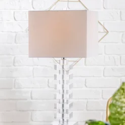 28" Crystal June Table Lamp (Includes LED Light Bulb) Clear - JONATHAN Y -Home Decoration Shop GUEST 37571528 e003 43c2 a9cd 445c7d4edd9c