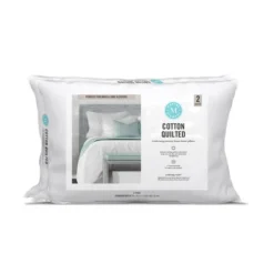 Standard/Queen 2pk Quilted Comfort Bed Pillow - Martha Stewart 11 Standard/Queen 2pk Quilted Comfort Bed Pillow - Martha Stewart -Home Decoration Shop GUEST 3b1f85d9 33e4 4bd3 8fcd bc132d4fc84f