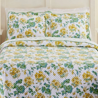 3pc English Meadow Quilt Set - Madcap Cottage For Makers Collective 5 3pc English Meadow Quilt Set - Madcap Cottage For Makers Collective - Image 3