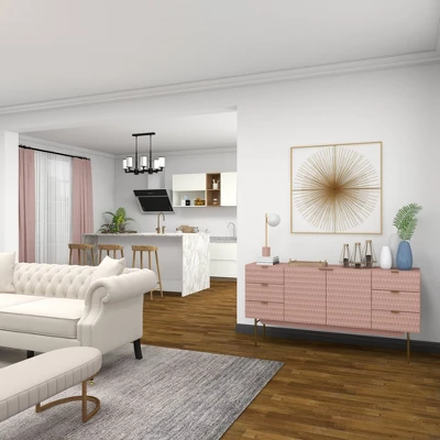 Metal Starburst Handmade Large 3D Wall Decor With Gold Frame Gold - CosmoLiving By Cosmopolitan 8 Metal Starburst Handmade Large 3D Wall Decor With Gold Frame Gold - CosmoLiving By Cosmopolitan - Image 6