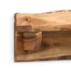 Alpine Live Edge Wood Mantel Shelf Natural Brown - Alaterre Furniture -Home Decoration Shop GUEST 3cb7b36d 1282 45b8 9951 aa8555a1cc68