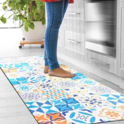 World Rug Gallery Geometric Tile Anti-Fatigue Standing Mat 22 World Rug Gallery Geometric Tile Anti-Fatigue Standing Mat -Home Decoration Shop GUEST 3d2deb4a 1e6e 4887 9b28 2f258ea7ec8d