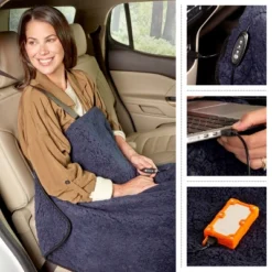 Heated Blanket 2-Pack - USB-Powered Fleece Throw Blankets For Travel, Home, Office, Or Camping - Winter Car Accessories By Stalwart (Navy Blue) 19 Heated Blanket 2-Pack - USB-Powered Fleece Throw Blankets For Travel, Home, Office, Or Camping - Winter Car Accessories By Stalwart (Navy Blue) -Home Decoration Shop GUEST 3dba9a17 056d 48d1 94e8 8eee7fcebcf2