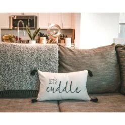 13"x20" 'Let's Cuddle' Family-Friendly Lumbar Throw Pillow Cover White - Lush Décor 12 13"x20" 'Let's Cuddle' Family-Friendly Lumbar Throw Pillow Cover White - Lush Décor -Home Decoration Shop GUEST 3f29afbc d593 41ba 8dbe 6795b15615af