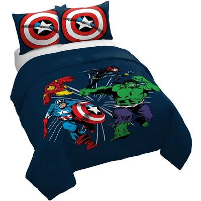 Saturday Park Marvel Comics Avengers Invincible 100% Organic Cotton Duvet Cover & Sham Set 9 Saturday Park Marvel Comics Avengers Invincible 100% Organic Cotton Duvet Cover & Sham Set - Image 7