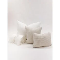 14x20 Down Alternative Cotton Waffle Weave Pillow - Anaya 15 14x20 Down Alternative Cotton Waffle Weave Pillow - Anaya -Home Decoration Shop GUEST 4074c45f 6d6d 4db9 a1ef 8547d2c596c7