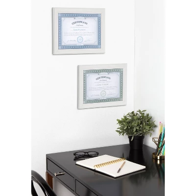 8.5" X 11" Kieva Document Frame White - DesignOvation 6 8.5" X 11" Kieva Document Frame White - DesignOvation - Image 5