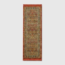 Damask Woven Persian With Fringe Rug - Threshold™ -Home Decoration Shop GUEST 44fe94c6 139c 4b1c 8b34 9fa50a22133e