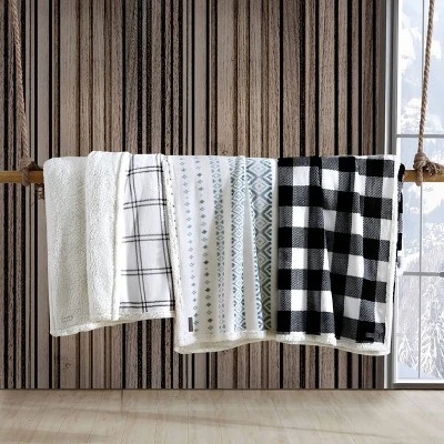 Patterned Bed Blanket - Eddie Bauer 3 Patterned Bed Blanket - Eddie Bauer