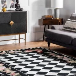 Angla Rooster Kitchen Area Rug Black - NuLOOM -Home Decoration Shop GUEST 462aaaff 8199 4a16 b79d f3fa37125605