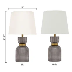 Set Of 2 15.25" Kaia Cylinder Base Table Lamps - River Of Goods -Home Decoration Shop GUEST 4660c744 bc4b 4da8 812c 588d2e8e6ed2