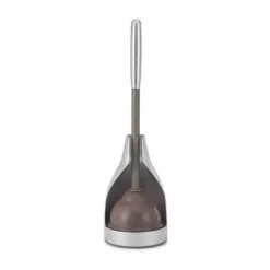 Toilet Plunger Caddy Stainless Steel - Polder