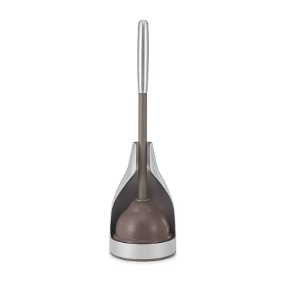 Toilet Plunger Caddy Stainless Steel - Polder 3 Toilet Plunger Caddy Stainless Steel - Polder