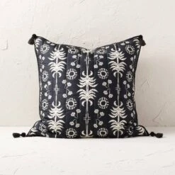 Palm Frond Printed Quilt Sham Black/Off-White - Opalhouse™ Designed With Jungalow™ -Home Decoration Shop GUEST 46e442d4 e0c7 460d b081 1a8cda65a698