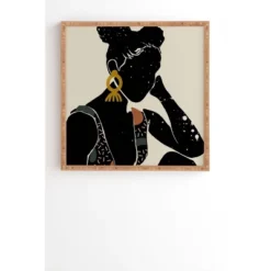 Domonique Brown Black Hair No. 6 Framed Wall Art Bamboo - Deny Designs 9 Domonique Brown Black Hair No. 6 Framed Wall Art Bamboo - Deny Designs -Home Decoration Shop GUEST 478c142a a1e4 465f aed1 930ff748ab0e