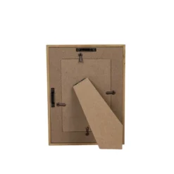 4X6 Inch Floral Picture Frame Tan Fabric Framed In Wood With MDF & Glass By Foreside Home & Garden -Home Decoration Shop GUEST 49912e24 1c16 4063 8202 59fba1ccf36a