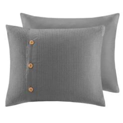 3pc Lucina Cotton Waffle Weave Duvet Cover Set -Home Decoration Shop GUEST 4b1a0db7 03eb 4987 bf96 562a8cb36294