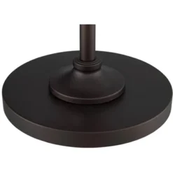 360 Lighting Kayne Rustic Farmhouse Floor Lamp Standing 61" Tall Satin Bronze Metal Downbridge Shade For Living Room Reading Bedroom Office House Home -Home Decoration Shop GUEST 4b3531e6 6a7d 4bc0 8a5d e5662e8c4295