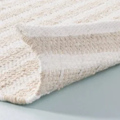 Break Stripe Handmade Area Rug Taupe/Cream - Hearth & Hand™ With Magnolia -Home Decoration Shop GUEST 4d12aad8 6af9 4cc9 a6b6 bd67af96d383