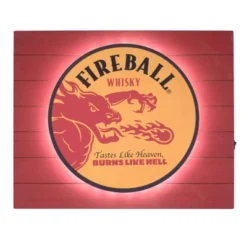 Fireball Whisky Vintage Metal Backlit LED Wall Sign - American Art Decor 14 Fireball Whisky Vintage Metal Backlit LED Wall Sign - American Art Decor -Home Decoration Shop GUEST 4d5327e6 a967 4443 a918 1c3e658d7173