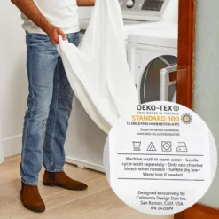 Luxury Fitted Sheet Only, 600 Thread Count - 100% Cotton Sateen, Deep Pocket, Soft, Cool & Durable By California Design Den 9 Luxury Fitted Sheet Only, 600 Thread Count - 100% Cotton Sateen, Deep Pocket, Soft, Cool & Durable By California Design Den -Home Decoration Shop GUEST 4e580f15 6e88 4178 8f8d 2d6f0dc76969