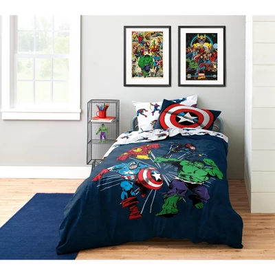 Saturday Park Marvel Comics Avengers Invincible 100% Organic Cotton Duvet Cover & Sham Set 7 Saturday Park Marvel Comics Avengers Invincible 100% Organic Cotton Duvet Cover & Sham Set - Image 5