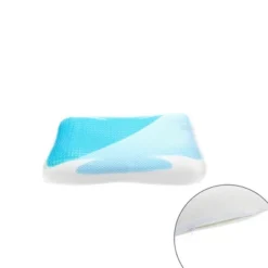 Cheer Collection Cooling Gel Memory Foam Pillow With Washable Cover - White -Home Decoration Shop GUEST 51f7203f 3274 47e1 a441 1bccf2137760