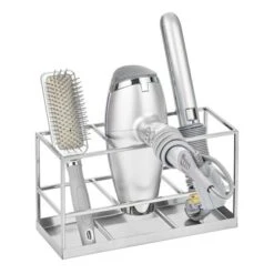 MDesign Steel Bathroom Countertop Hair Care Storage Organizer Basket -Home Decoration Shop GUEST 52da0aa3 5149 4426 bc7a e18b3d12cb42