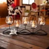 22" X 8" Decorative Iron 5-Tealight Candle Holder Black - Danya B 1 22" X 8" Decorative Iron 5-Tealight Candle Holder Black - Danya B -Home Decoration Shop GUEST 5373743f 19a0 4e0f 8002 bbc84562c19d