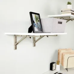 Built Industrial 2 Pack Folding L Wall Shelf Bracket, 10 Inch Collapsible Hardware With Locking Hinge For Garage Shelves, Holds 120lbs 13 Built Industrial 2 Pack Folding L Wall Shelf Bracket, 10 Inch Collapsible Hardware With Locking Hinge For Garage Shelves, Holds 120lbs -Home Decoration Shop GUEST 555ad0b8 e83d 42c4 af02 5dfe3c43b4ec