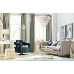 Vienna Full Spectrum Magnificence Satin Nickel Chandelier 24 1/2" Wide Modern Faceted Crystal Glass 15-Light LED Fixture For Dining Room House Kitchen -Home Decoration Shop GUEST 56b7adca 5de1 4c9c b867 cf7884a11a58