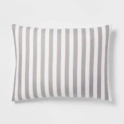 Stripe Microfiber Reversible Comforter & Sheet Set Gray - Room Essentials™ -Home Decoration Shop GUEST 5a9598e9 d4aa 4d44 a85d 1be4a621caae